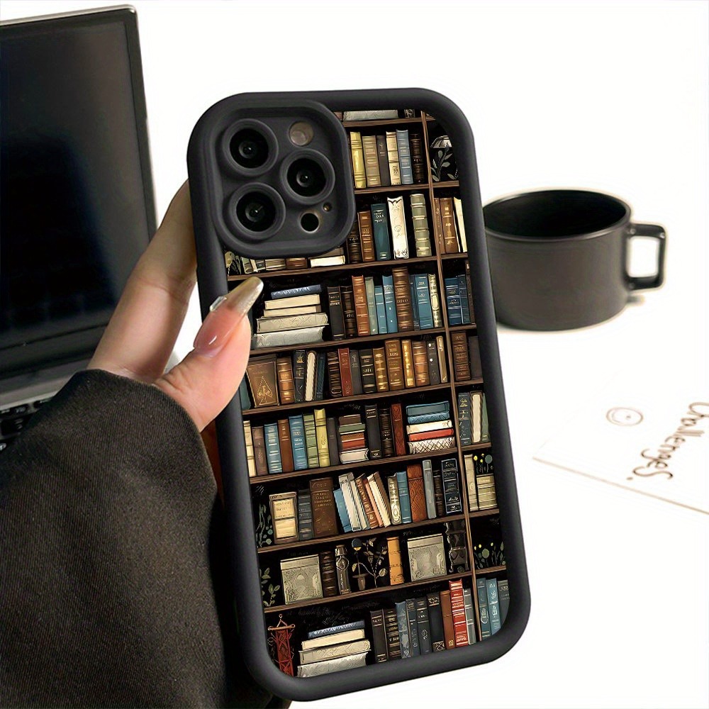 Phone Cases For Iphone 13 - Boekenplank Creatief Patroon Telefoonhoesje Voor iPhone