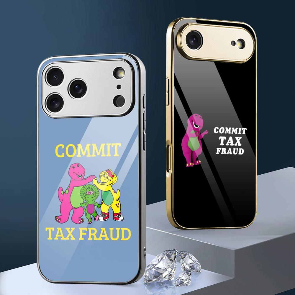 Phone Cases Metal - Barney C-Commit Belastingfraude Telefoonhoesje voor iPhone