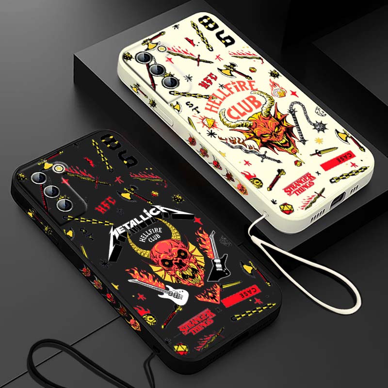 Phone Cases Samsung S23 - Stranger Things Rode Hel Demon Telefoonhoesje