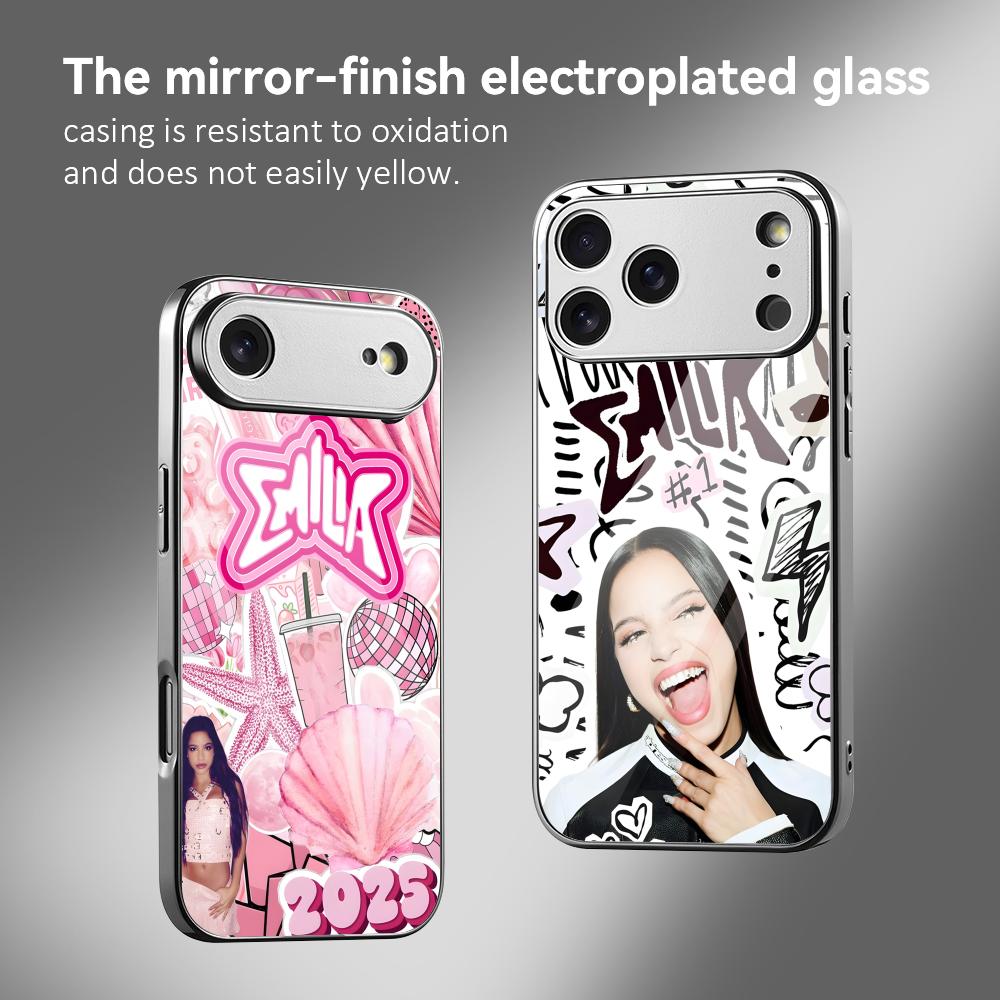 Phone Cases Metal - Singer E-Emilia Mernes Telefoonhoesje voor iPhone