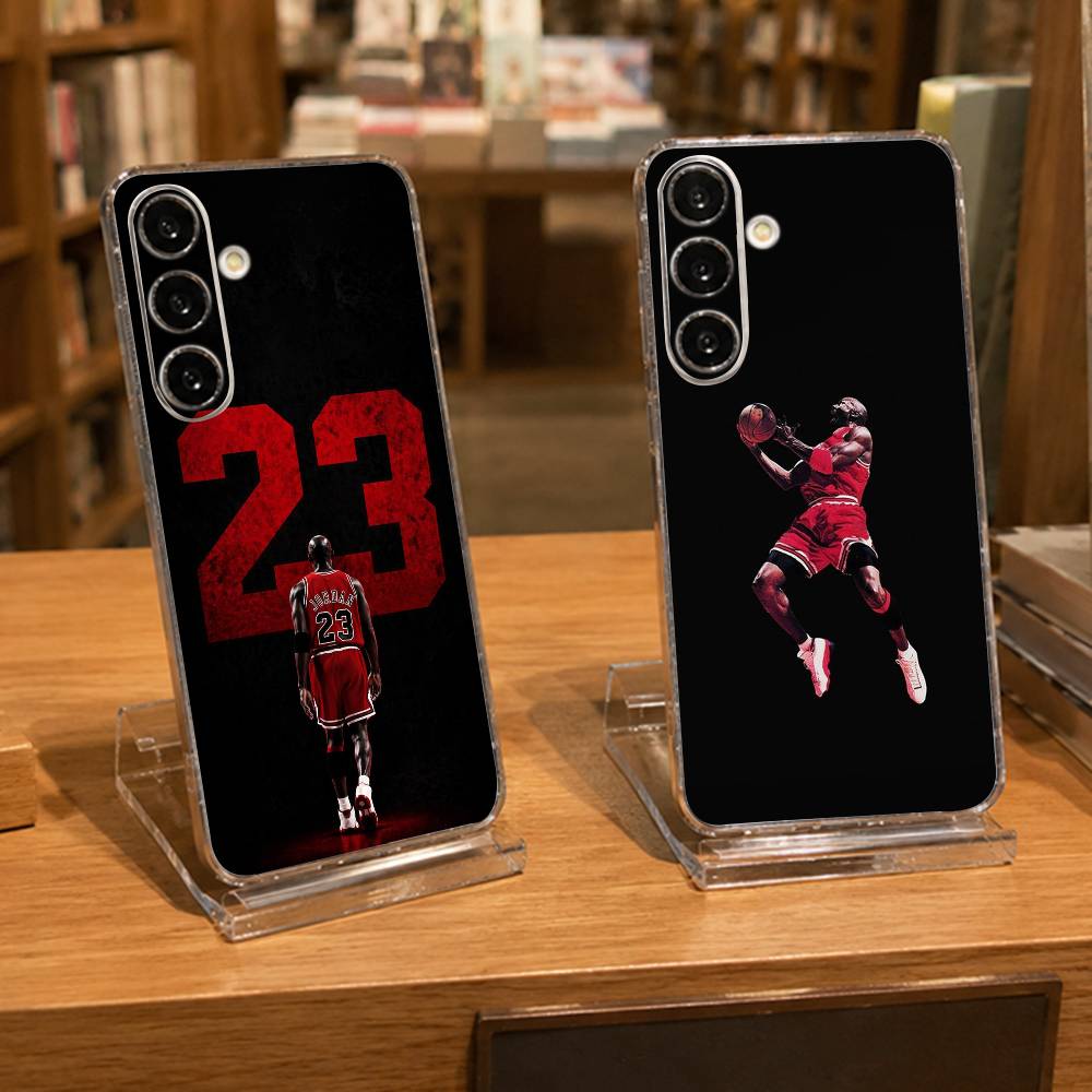 Phone Cases Jordan - God M-Michael Jordan Clear Hard Telefoonhoesje
