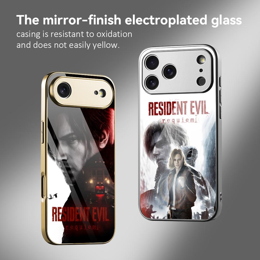 Phone Cases Metal - Game R-Resident Evil 9 Telefoonhoesje Gegalvaniseerde