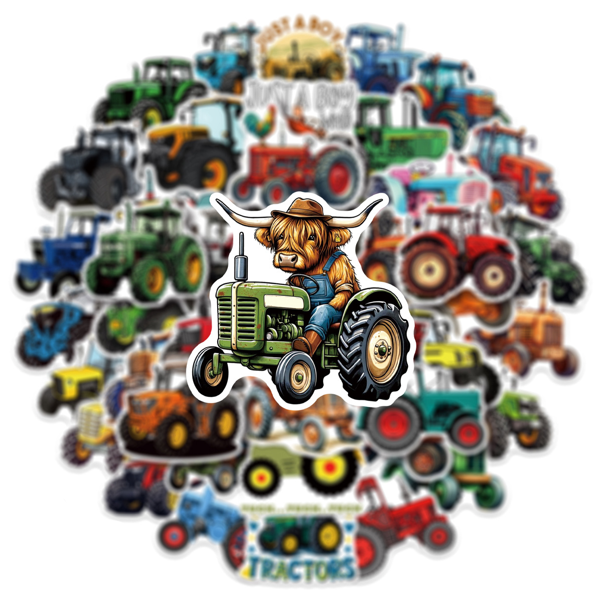 50/100 stuks cartoon boerderij - Phone Cases The Dairy recensie en prijs