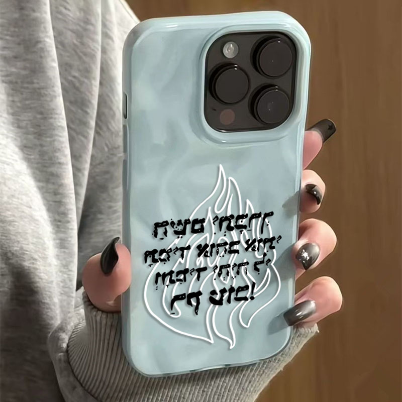Nieuwe mode vlammenpatroon sil - Phone Cases Unique recensie en prijs