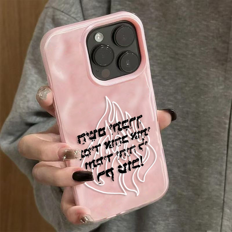 Nieuwe mode vlammenpatroon sil - Phone Cases Unique recensie en prijs
