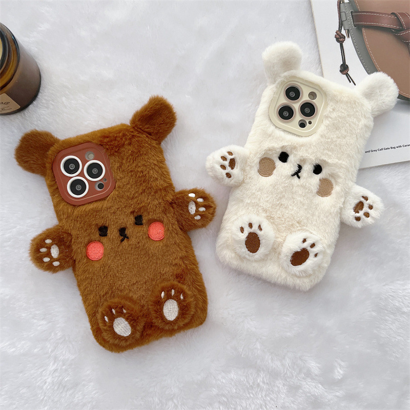 Koreaanse 3D Cartoon Beer Pluc - Phone Cases For Iphone 13 recensie en prijs