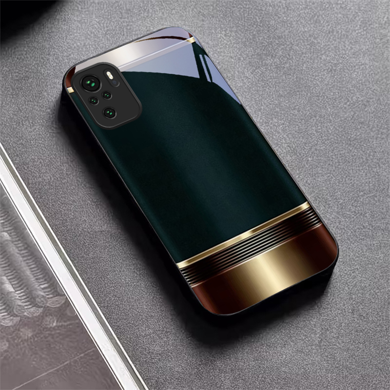 Metalen rand Zwarte Glazen Tel - Phone Cases Metal recensie en prijs
