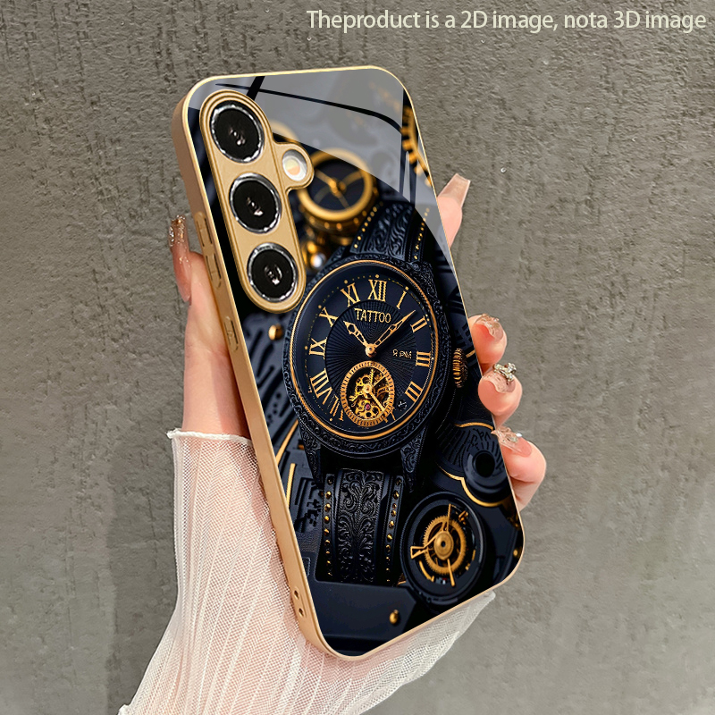 Mechanisch gouden horlogepatro - Phone Cases Metal recensie en prijs