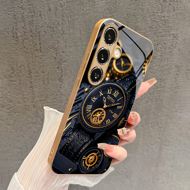Mechanisch gouden horlogepatro - Phone Cases Metal recensie en prijs