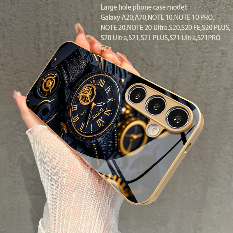 Mechanisch gouden horlogepatro - Phone Cases Metal recensie en prijs