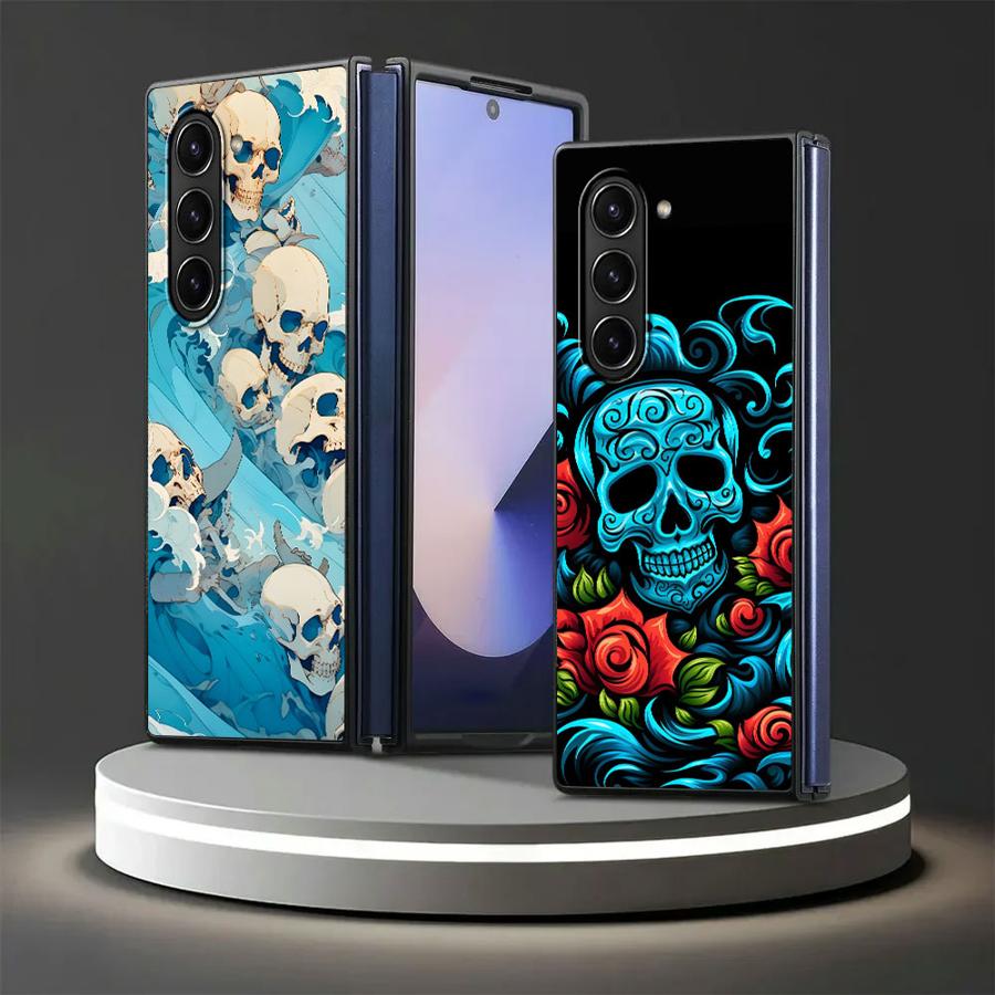 Skull Art Case voor Samsung Ga - Phone Cases Z Fold 4 recensie en prijs