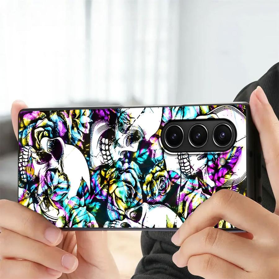 Skull Art Case voor Samsung Ga - Phone Cases Z Fold 4 recensie en prijs