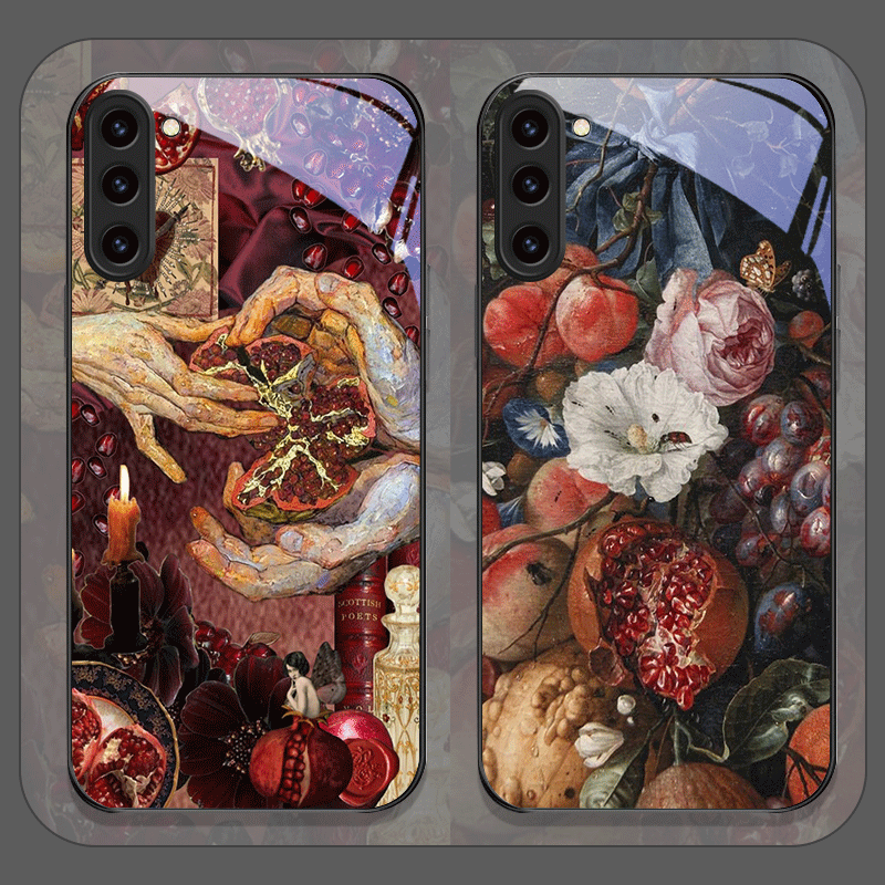 Luxe Granaatappel Bloem Patroo - Phone Cases Samsung S23 recensie en prijs