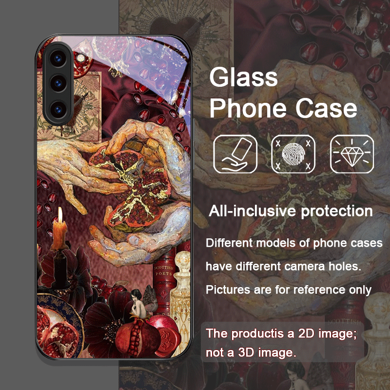Luxe Granaatappel Bloem Patroo - Phone Cases Samsung S23 recensie en prijs