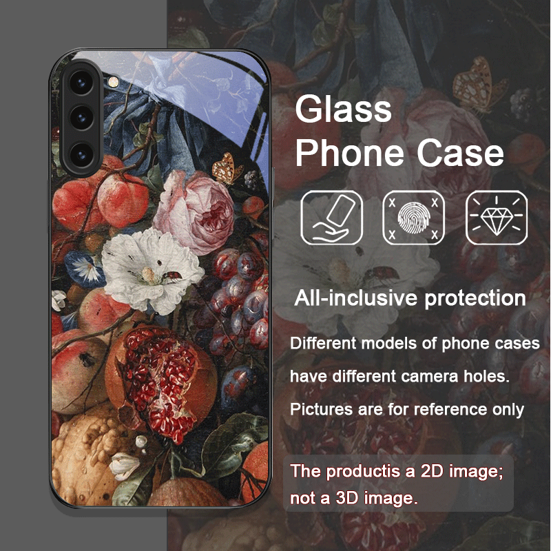 Luxe Granaatappel Bloem Patroo - Phone Cases Samsung S23 recensie en prijs