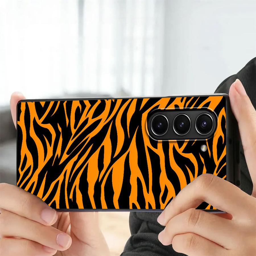 Zebra Gestreepte Zonnebloem Te - Phone Cases Z Fold 4 recensie en prijs