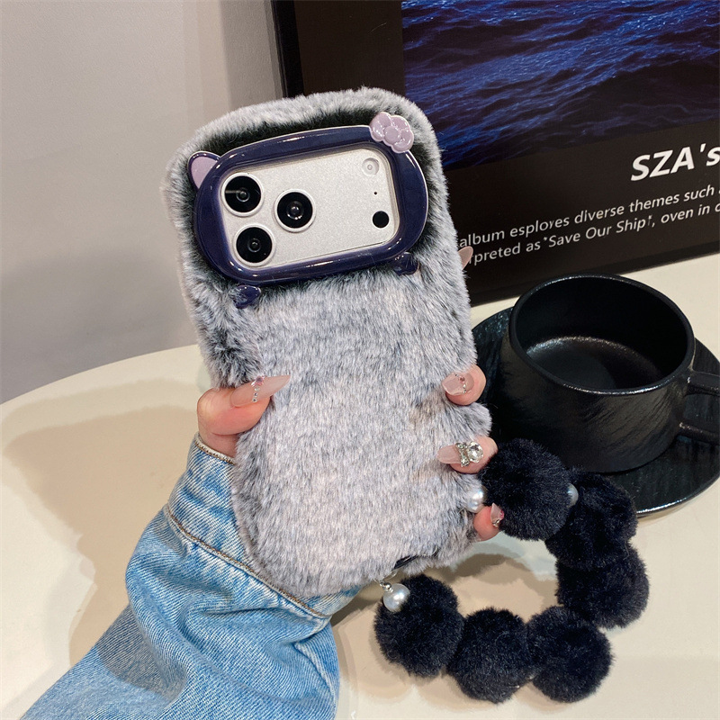 Luxe effenkleurige pluche tele - Phone Cases For Iphone 13 recensie en prijs