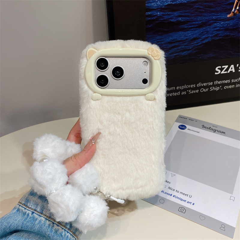 Luxe effenkleurige pluche tele - Phone Cases For Iphone 13 recensie en prijs