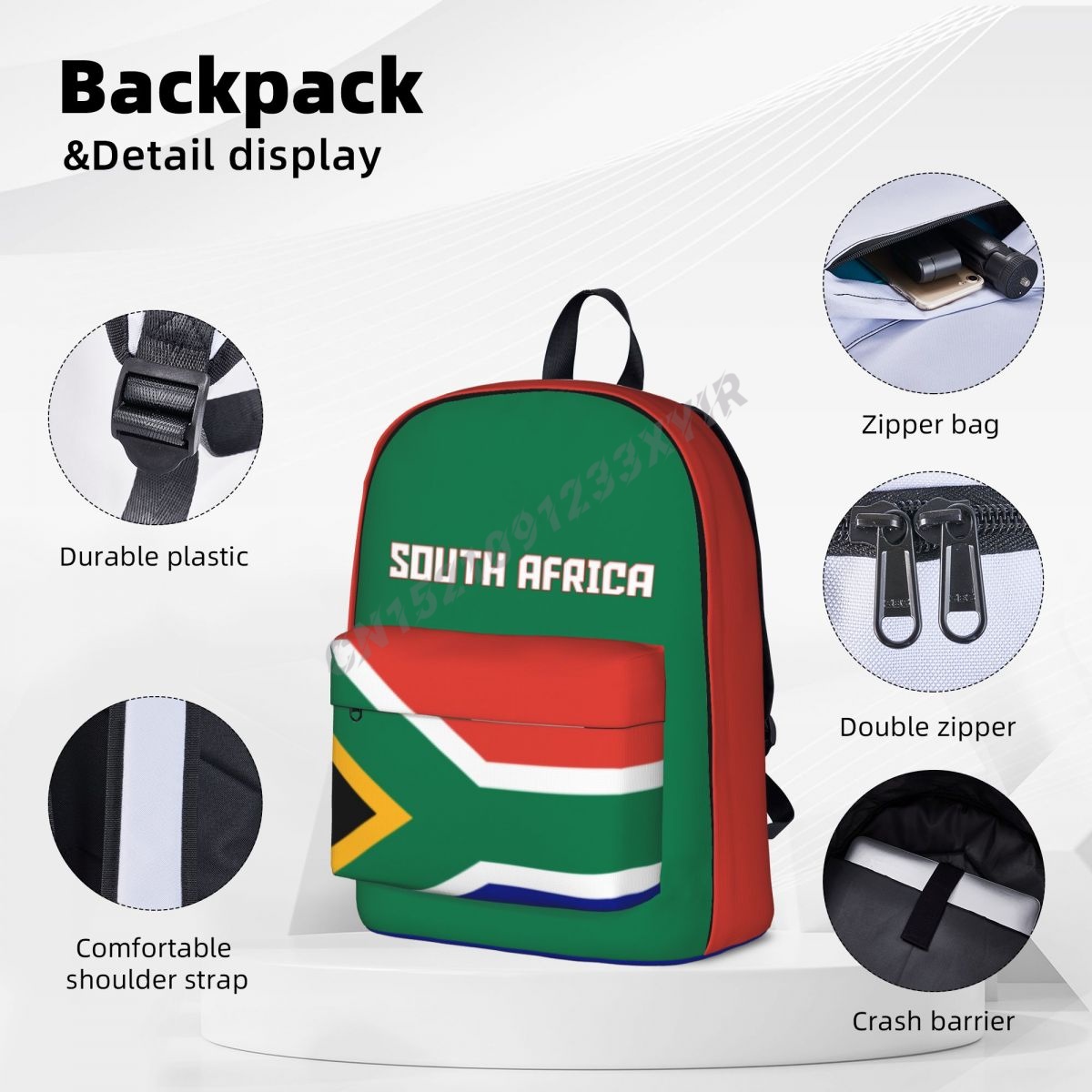 Unisex rugzak Zuid-Afrika Afri - Phone Cases South Africa recensie en prijs