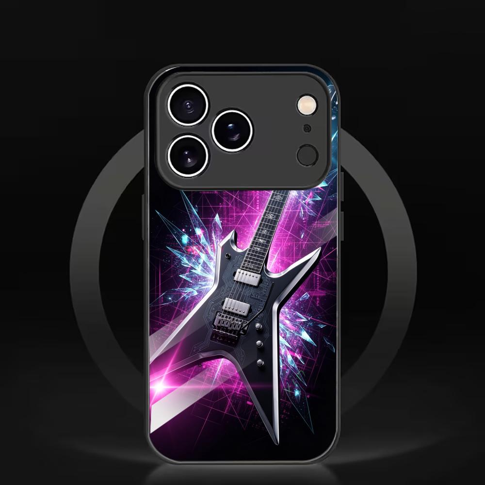 Muzikaal gitaarpatroon Gehard  - Phone Cases Metal recensie en prijs