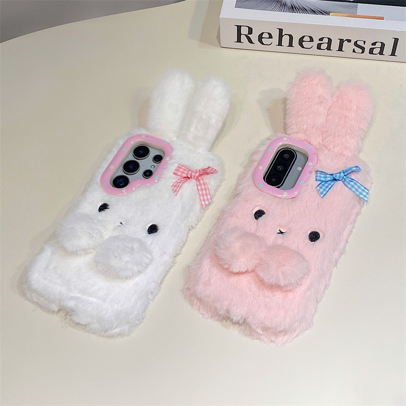 Koren 3D Cartoon Bowknot Konij - Phone Cases Samsung S23 recensie en prijs
