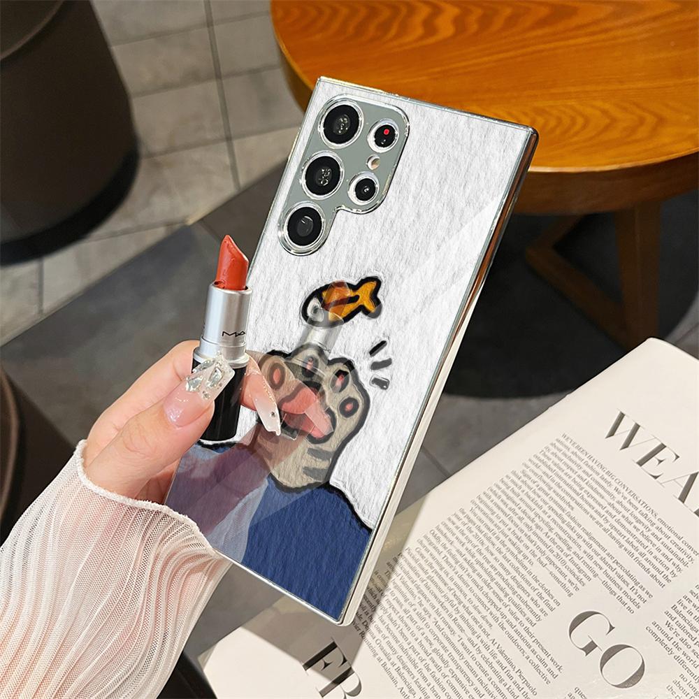 Schattig cartoon dierenmeisje  - Phone Cases Metal recensie en prijs